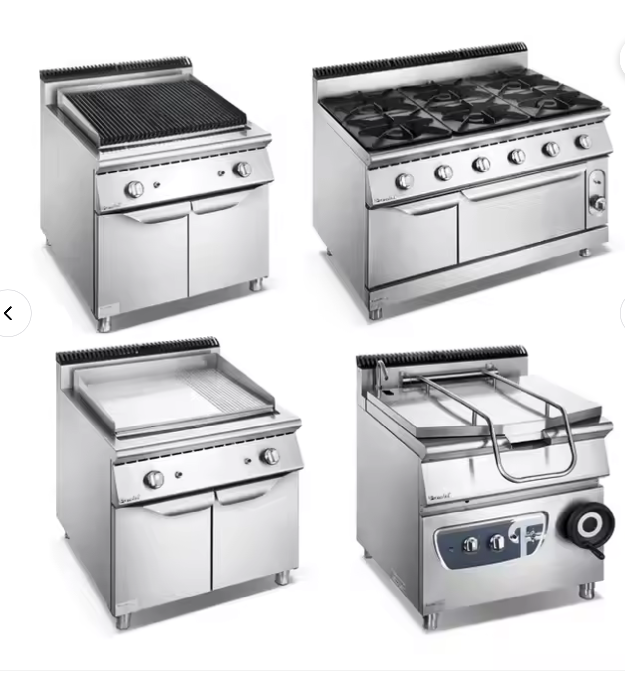 Commercial Restaurant Kitchen Equipment Cooking Range