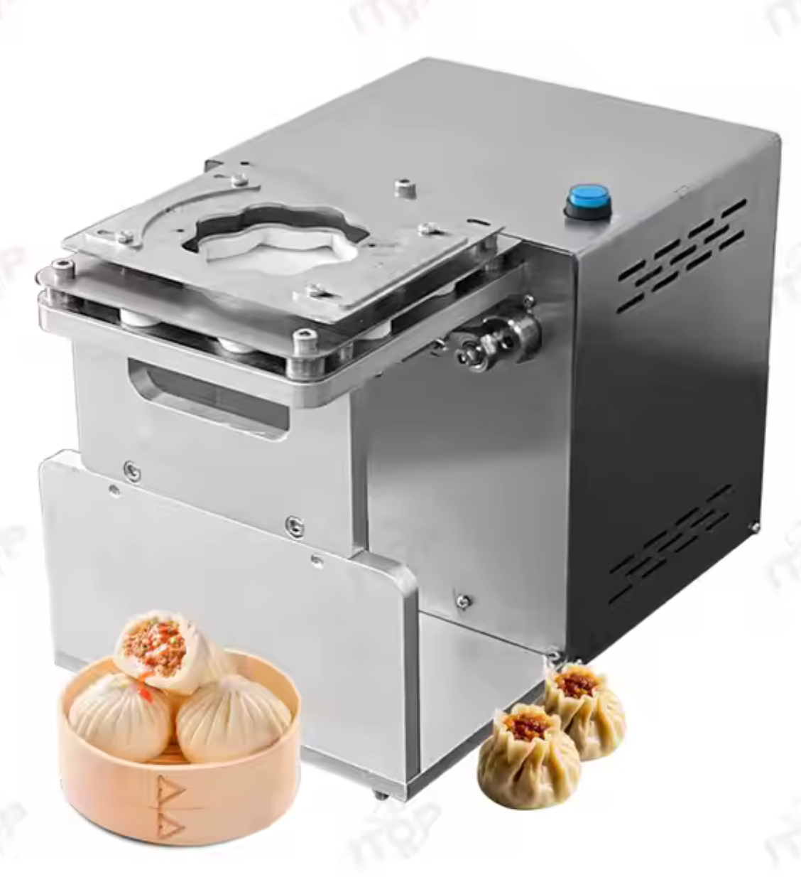Automatic Dough Press Machine Small Semi-Automatic Dumpling Machine