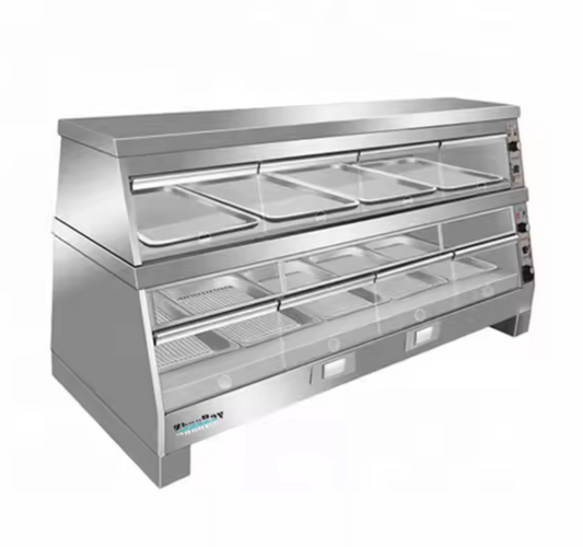 COMMERCIAL KFC HOT DISPLAY SHOWCASE FAST FOOD WARMER