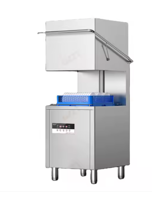 34 Water Columns Stainless Steel Automatic Commercial High Pressure Spray Cleaning Machine Kitchen Lift-type Dishwasher Machine