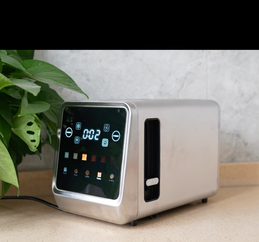 Cafe Electric Touch Screen Digital Pop up 2 Slice Smart Slim Machine Sandwich Maker Bread Toasters